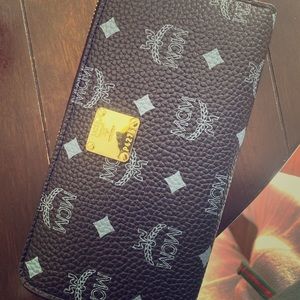 Black MCM Wallet